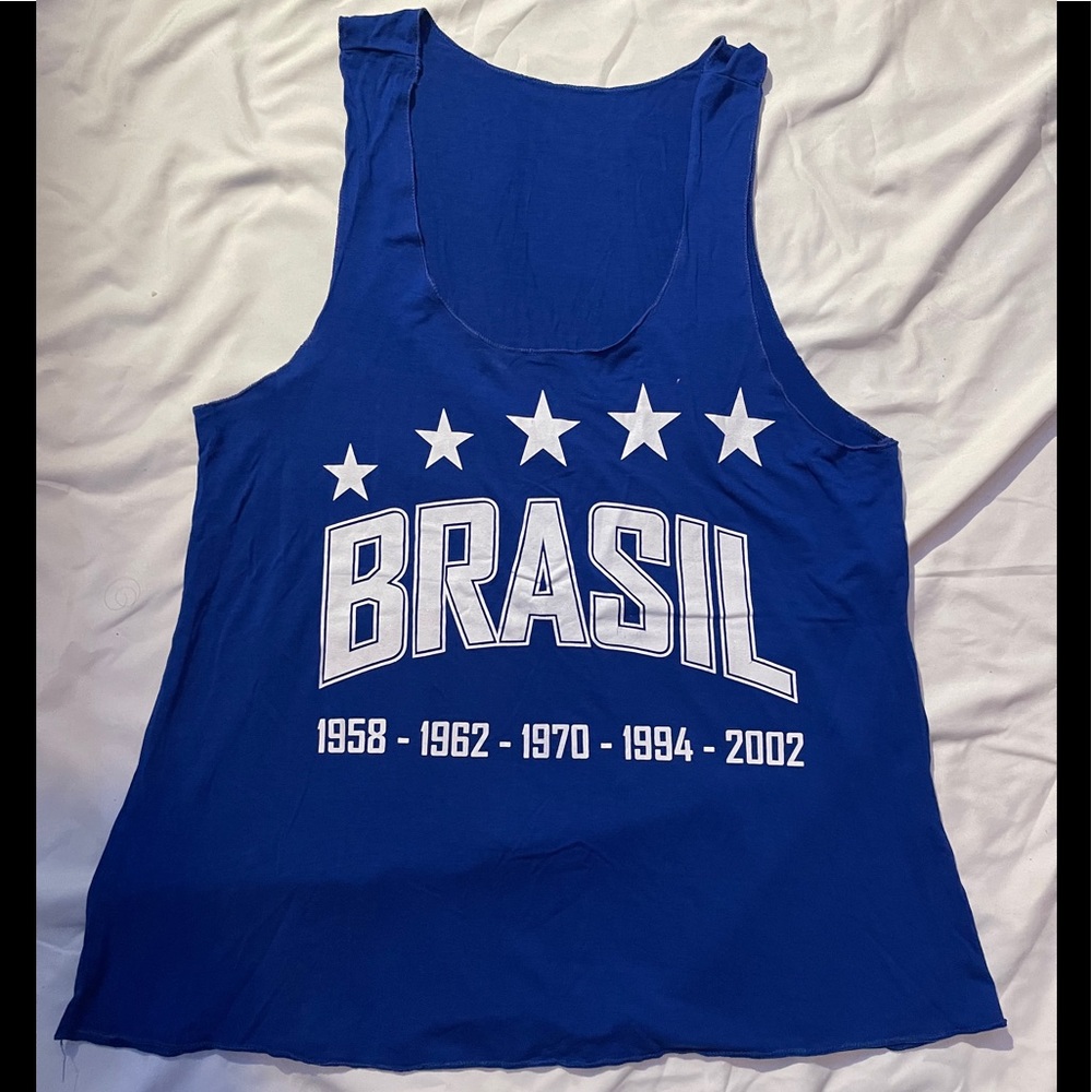 royal blue brazil tank